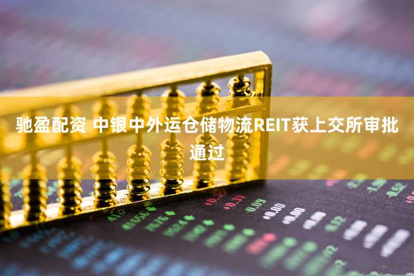 驰盈配资 中银中外运仓储物流REIT获上交所审批通过
