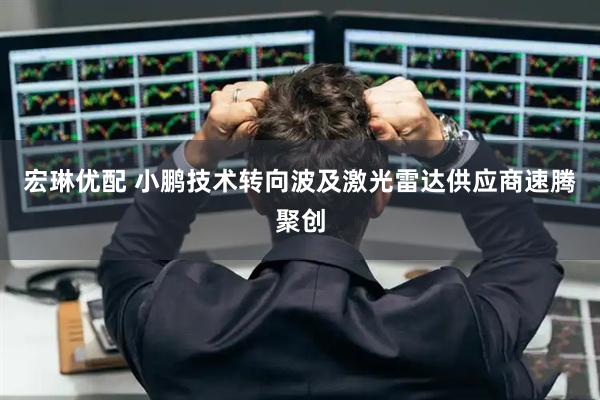 宏琳优配 小鹏技术转向波及激光雷达供应商速腾聚创