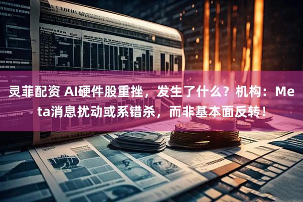 灵菲配资 AI硬件股重挫，发生了什么？机构：Meta消息扰动或系错杀，而非基本面反转！